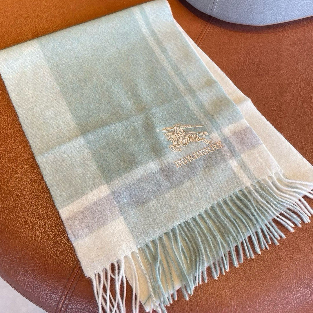 BURBERRY BBR SCARF 180 CM IN CASHMERE 533072
