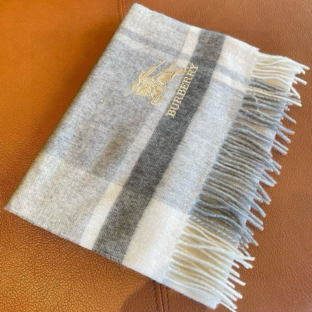 BURBERRY BBR SCARF 180 CM IN CASHMERE 533073