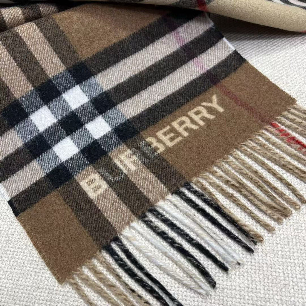 BURBERRY BBR SCARF 168 CM IN CASHMERE 540607