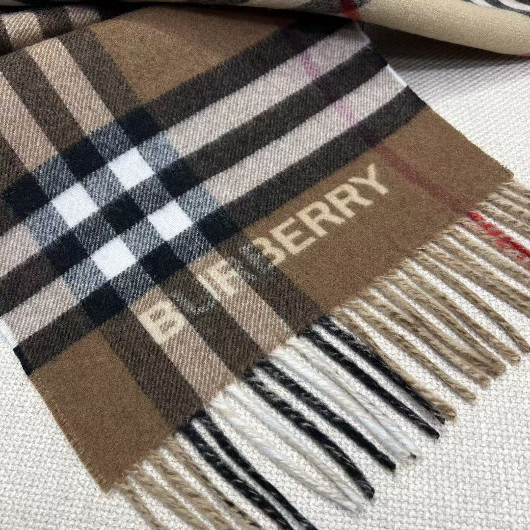 BURBERRY BBR SCARF 168 CM IN CASHMERE 540607