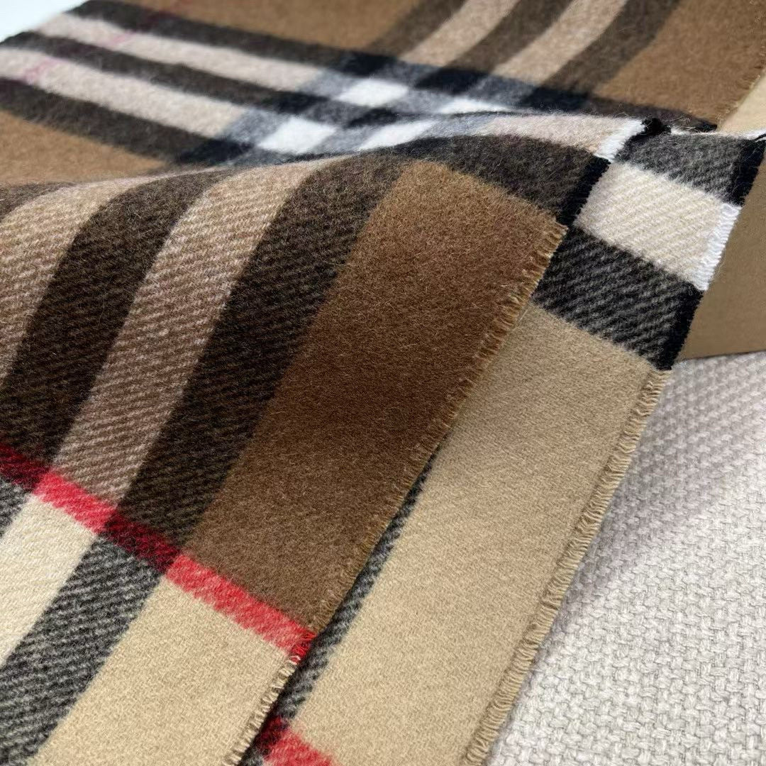 BURBERRY BBR SCARF 168 CM IN CASHMERE 540607
