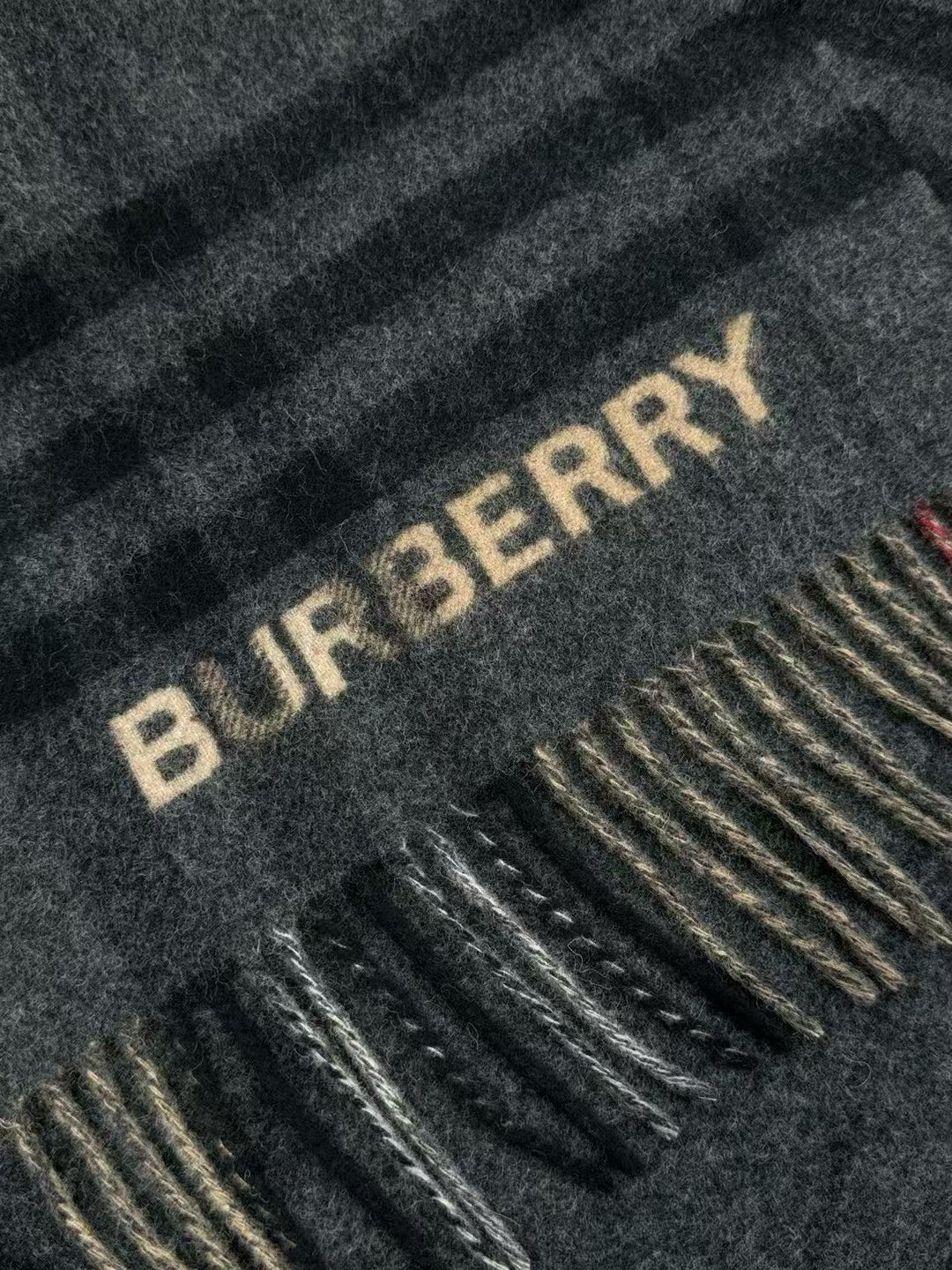 BURBERRY BBR SCARF 168 CM IN CASHMERE 540608