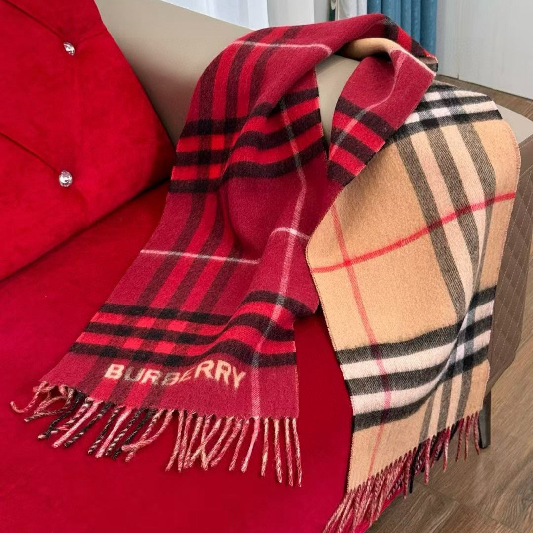 BURBERRY BBR SCARF 168 CM IN CASHMERE 540610