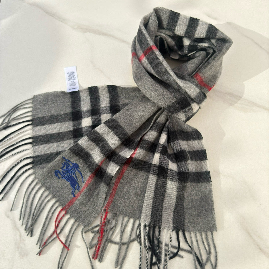 BURBERRY BBR SCARF 180 CM IN CASHMERE 543387
