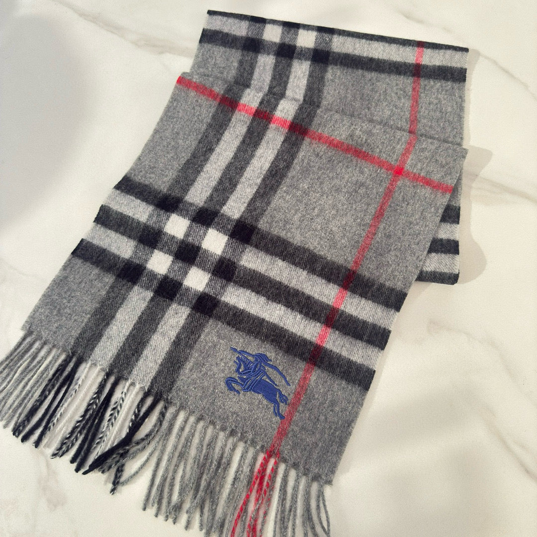 BURBERRY BBR SCARF 180 CM IN CASHMERE 543387