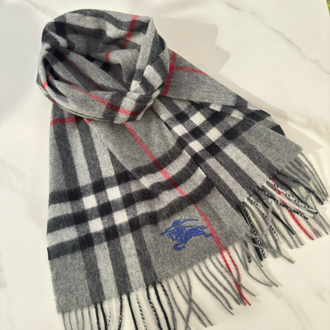 BURBERRY BBR SCARF 180 CM IN CASHMERE 543387