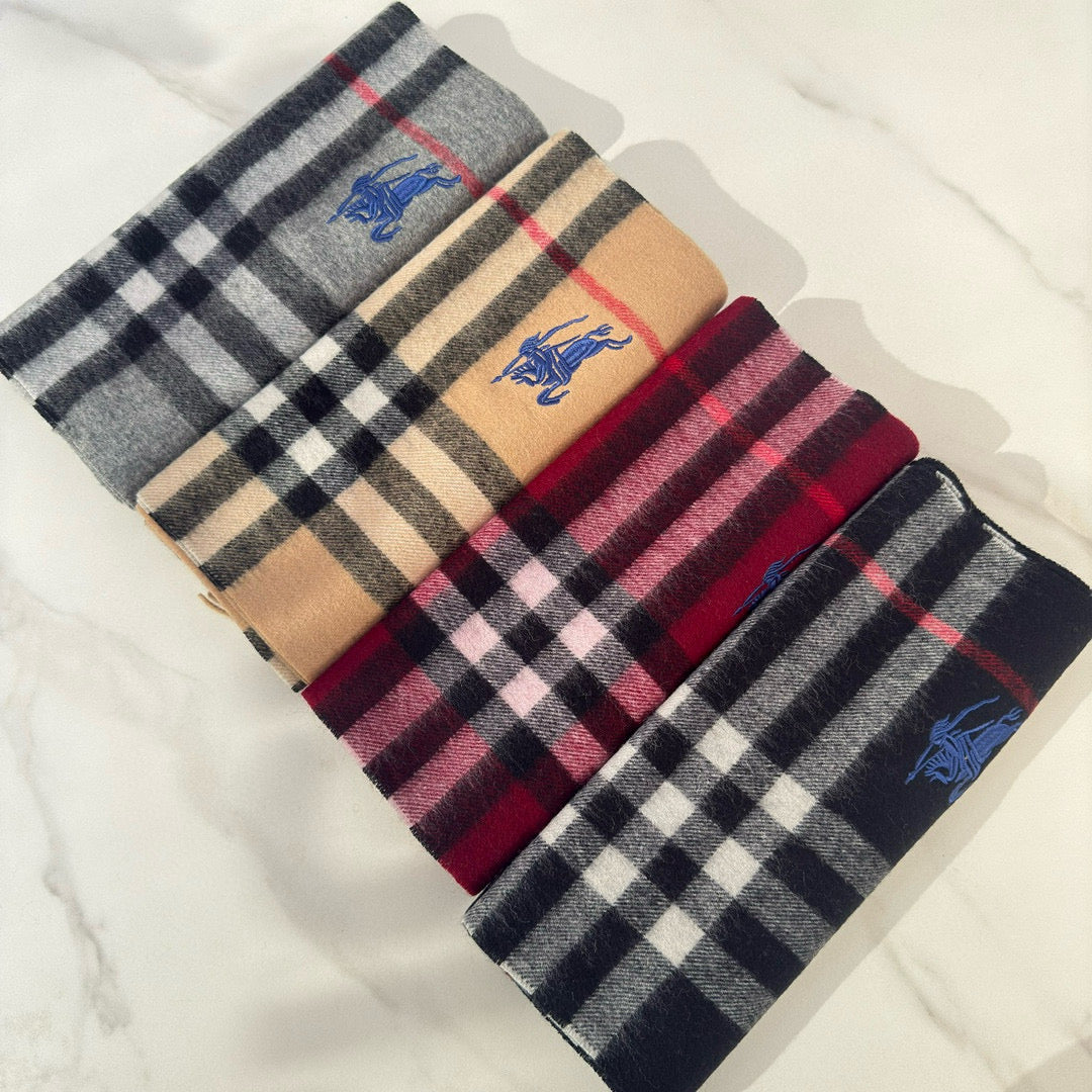 BURBERRY BBR SCARF 180 CM IN CASHMERE 543387