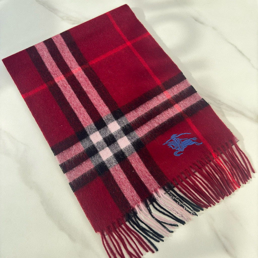 BURBERRY BBR SCARF 180 CM IN CASHMERE 543388
