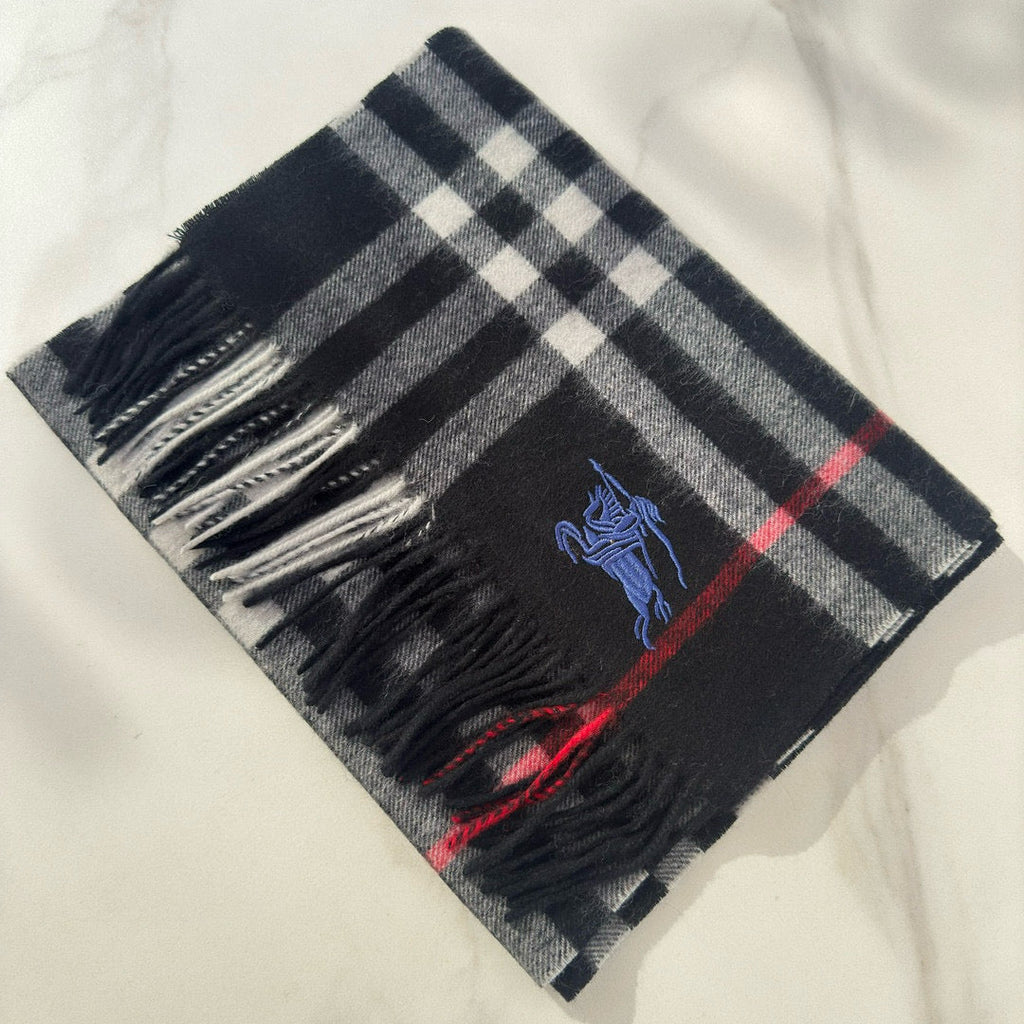 BURBERRY BBR SCARF 180 CM IN CASHMERE 543389