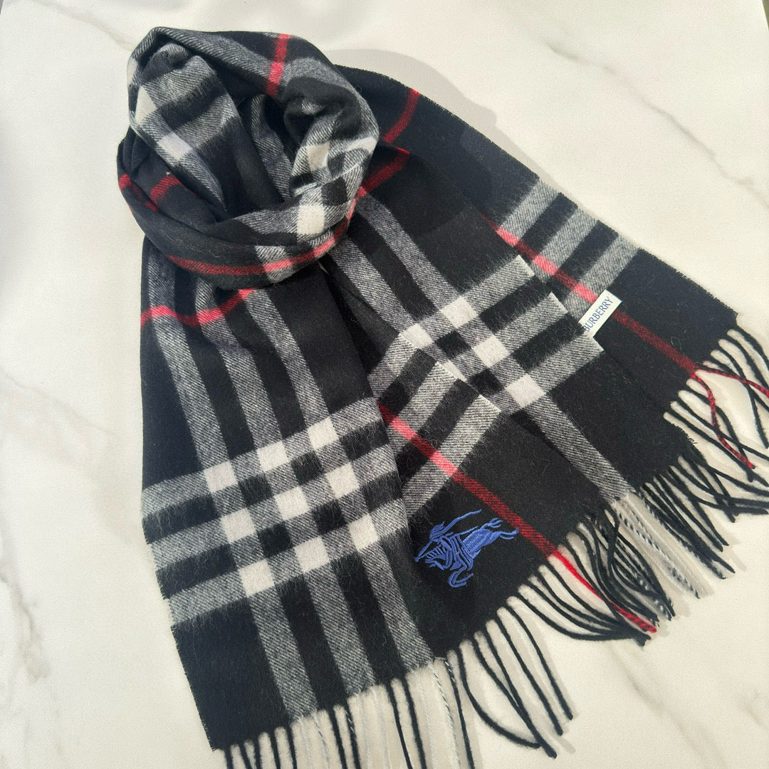 BURBERRY BBR SCARF 180 CM IN CASHMERE 543389