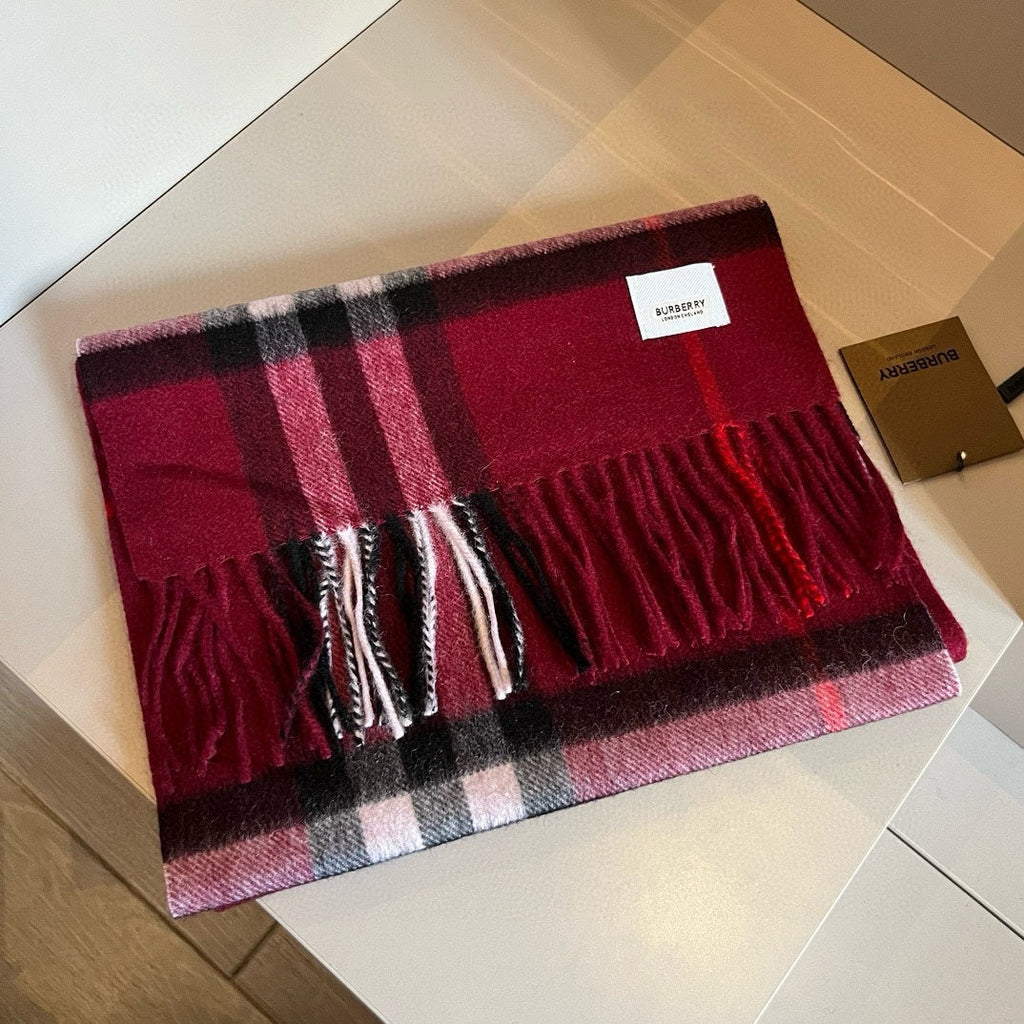 BURBERRY BBR SCARF 180 CM IN CASHMERE 481407