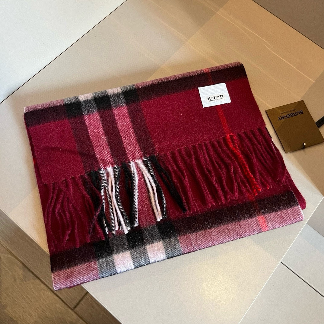 BURBERRY BBR SCARF 180 CM IN CASHMERE 481407