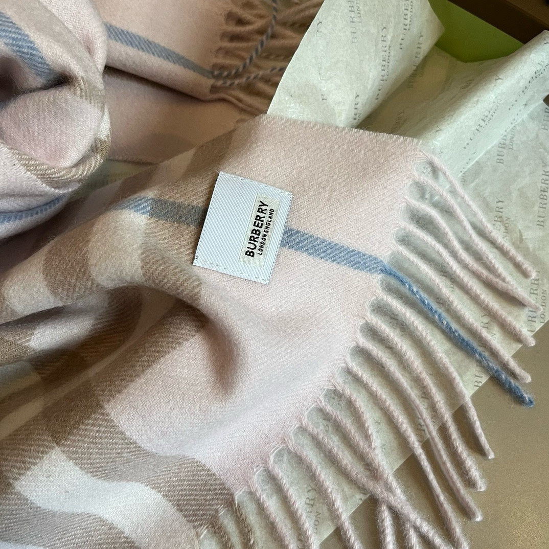 BURBERRY BBR SCARF 180 CM IN CASHMERE 481408