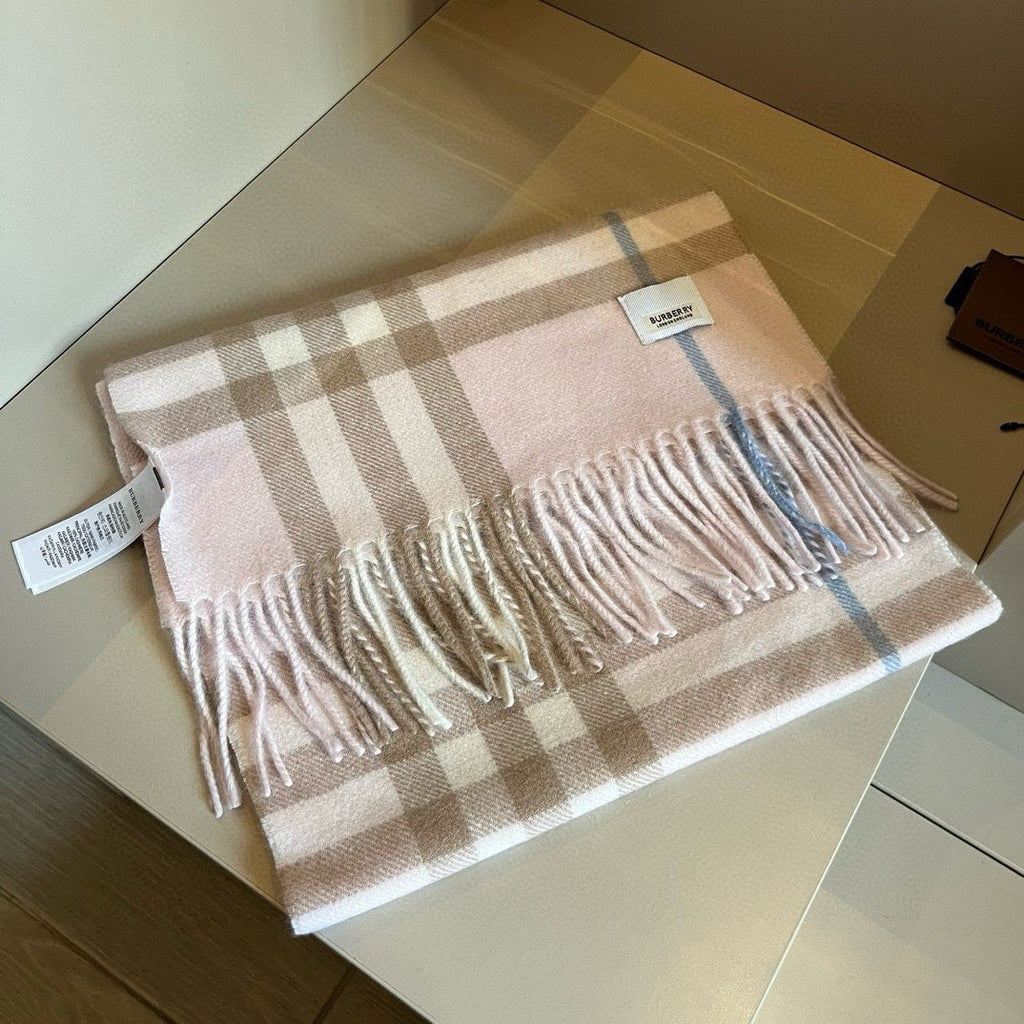 BURBERRY BBR SCARF 180 CM IN CASHMERE 481408