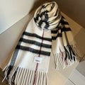 BURBERRY BBR SCARF 180 CM IN CASHMERE 481409