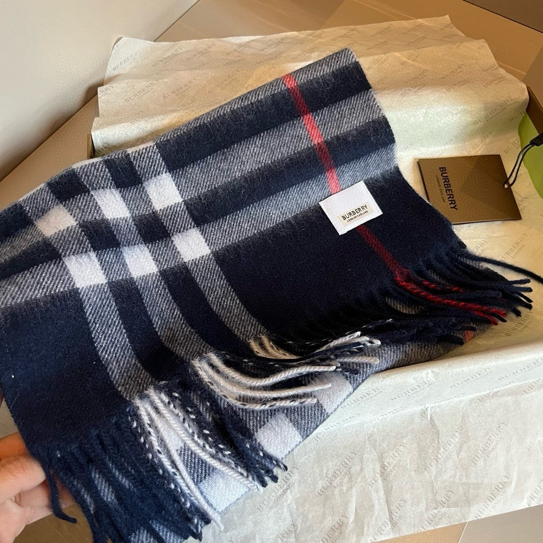 BURBERRY BBR SCARF 180 CM IN CASHMERE 481410