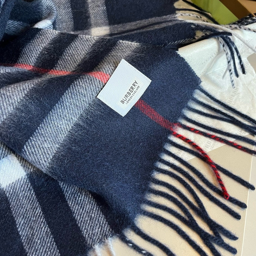 BURBERRY BBR SCARF 180 CM IN CASHMERE 481410