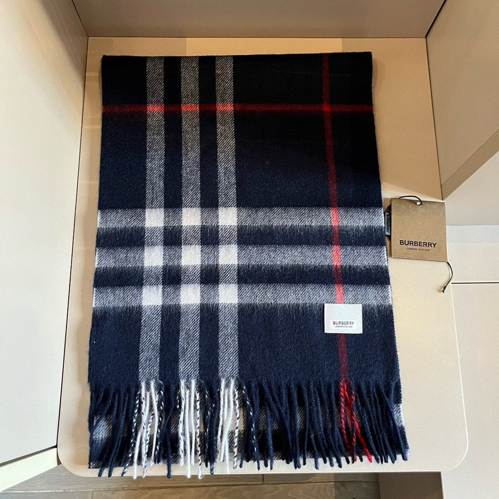 BURBERRY BBR SCARF 180 CM IN CASHMERE 481410