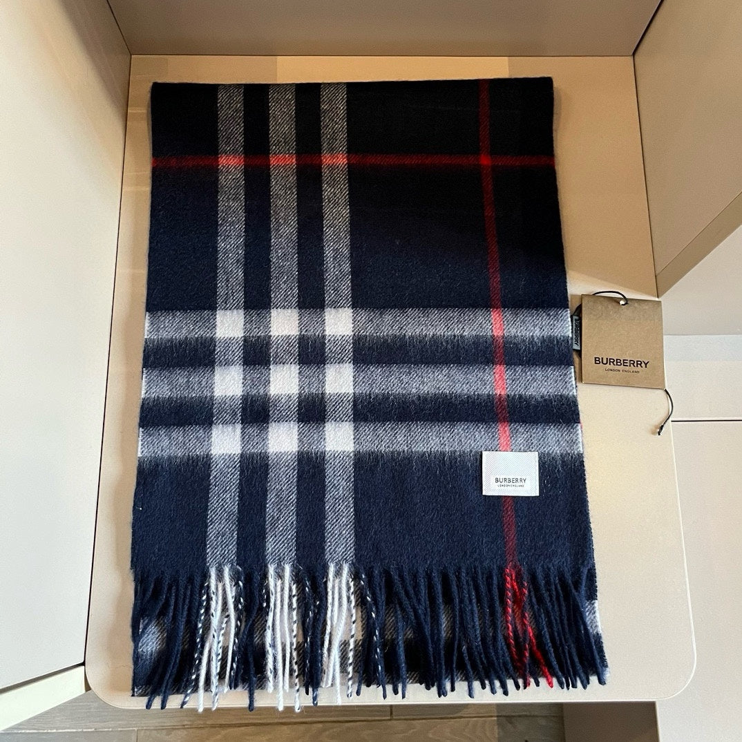 BURBERRY BBR SCARF 180 CM IN CASHMERE 481410