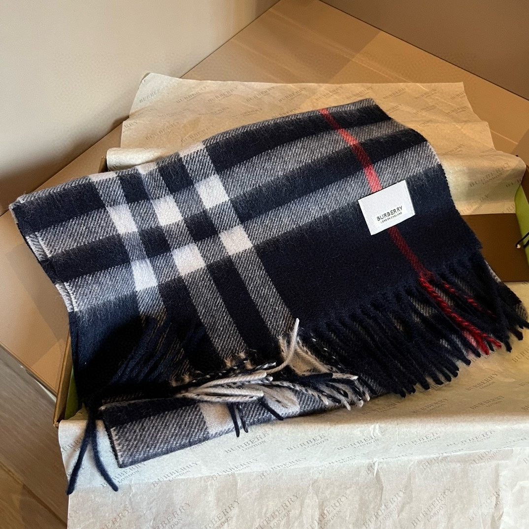 BURBERRY BBR SCARF 180 CM IN CASHMERE 481410