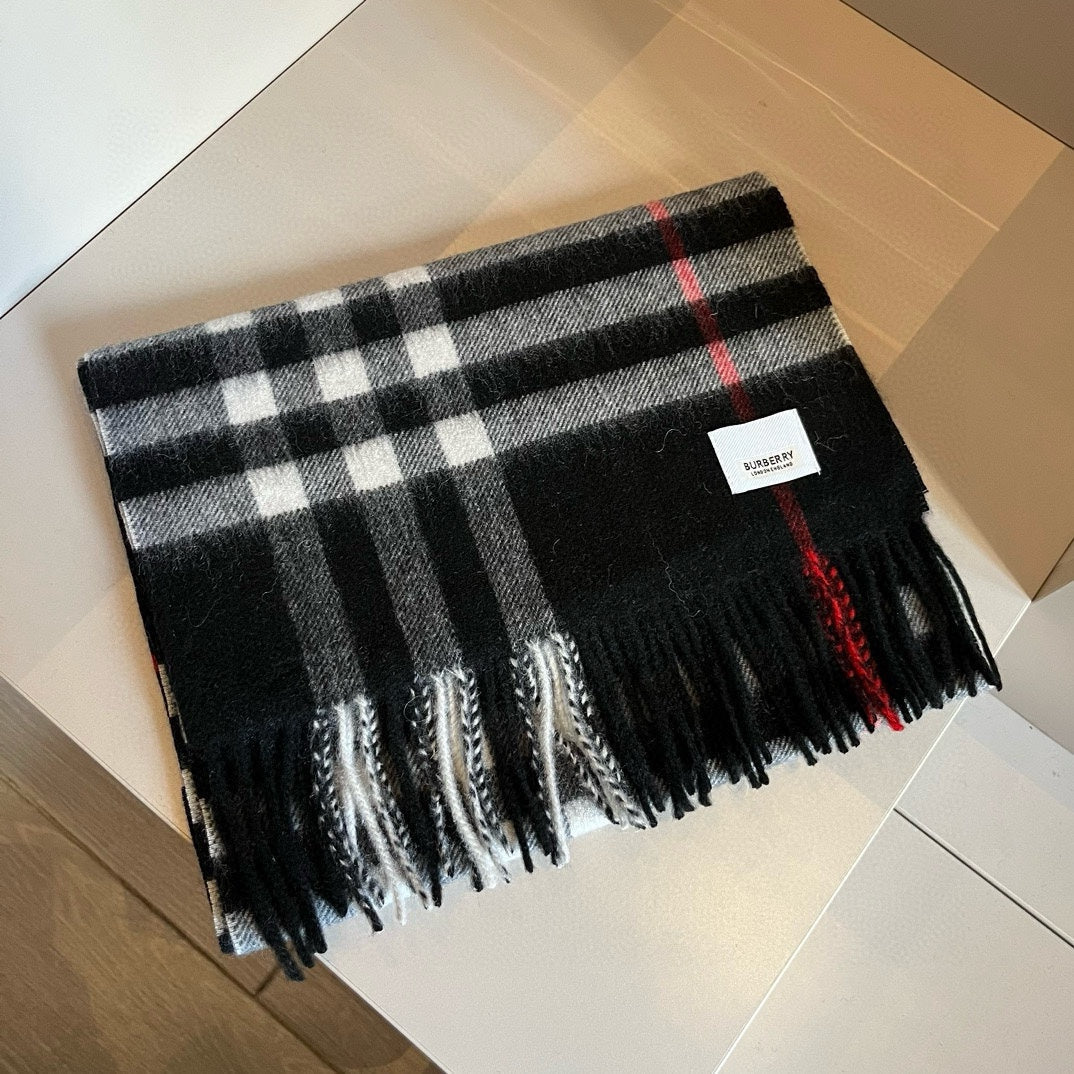 BURBERRY BBR SCARF 180 CM IN CASHMERE 481413