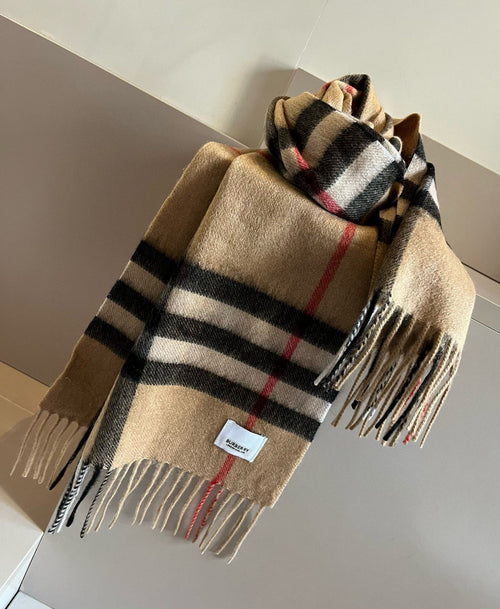 BURBERRY BBR SCARF 180 CM IN CASHMERE 481414