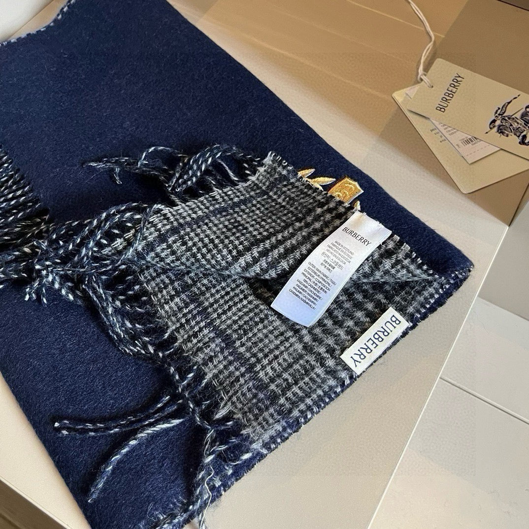 BURBERRY BBR SCARF 180 CM IN CASHMERE 481058