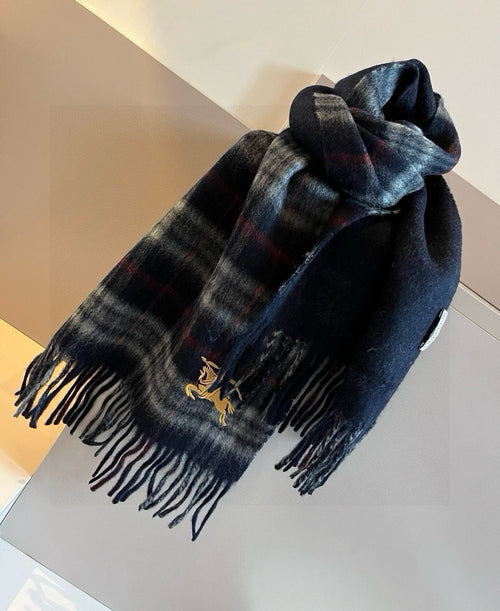 BURBERRY BBR SCARF 180 CM IN CASHMERE 483534