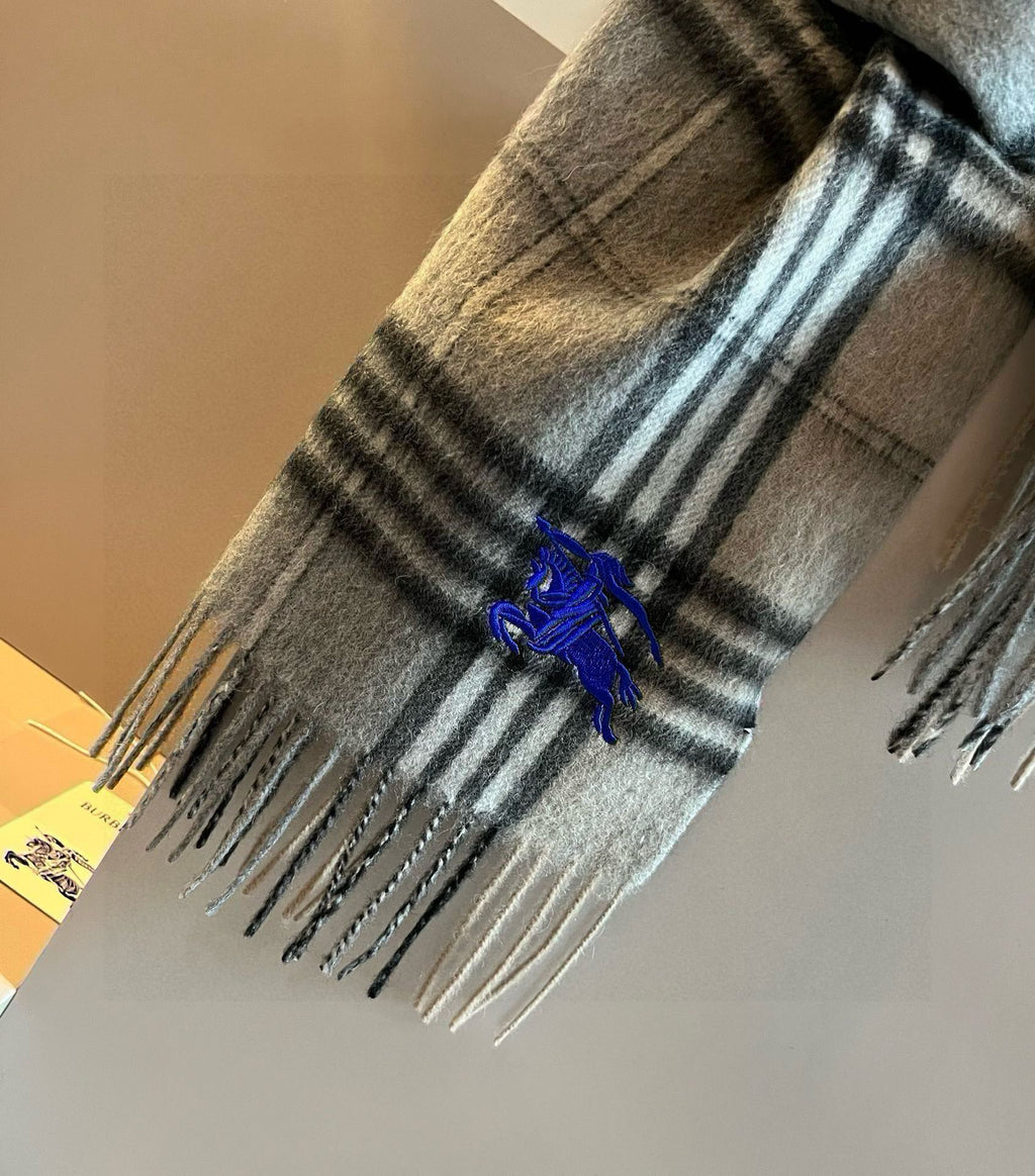 BURBERRY BBR SCARF 180 CM IN CASHMERE 483536