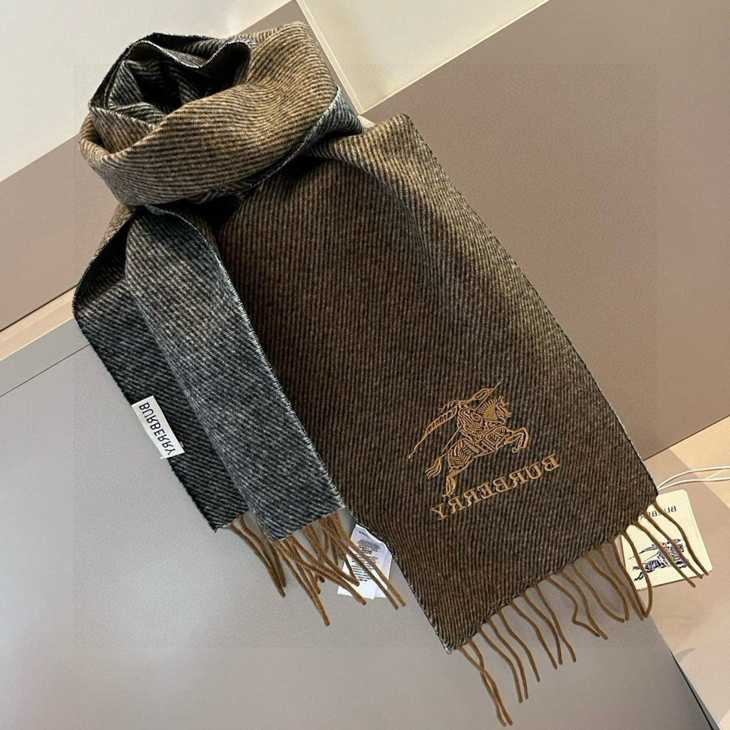 BURBERRY BBR SCARF 180 CM IN CASHMERE 486630