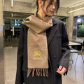 BURBERRY BBR SCARF 180 CM IN CASHMERE 486630