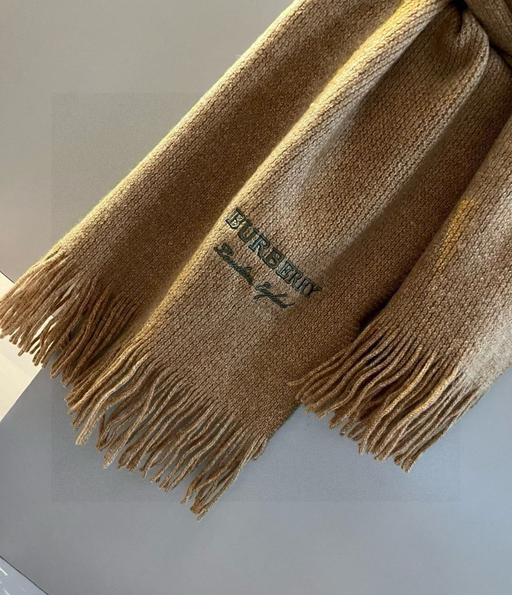 BURBERRY BBR SCARF 180 CM IN CASHMERE 489737