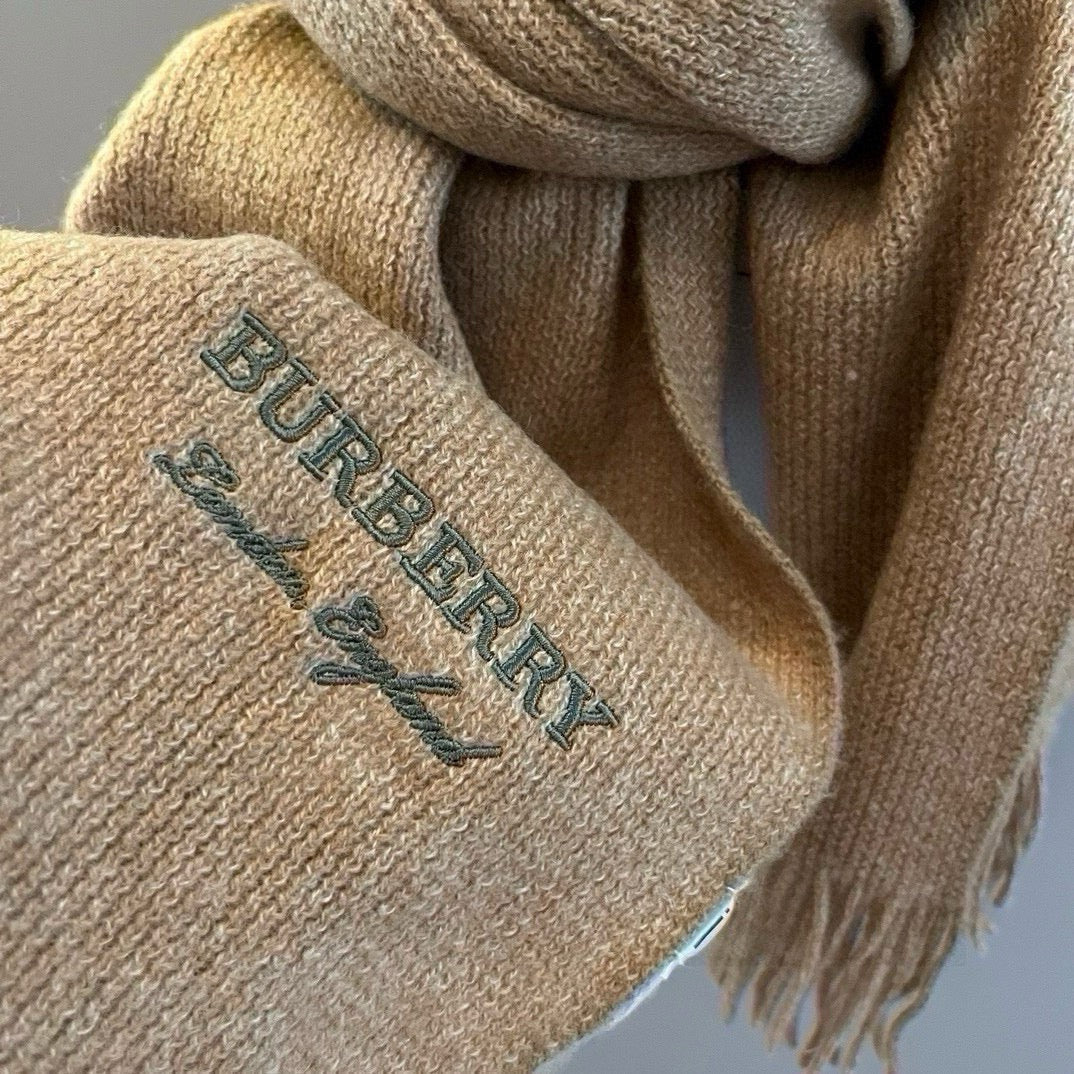 BURBERRY BBR SCARF 180 CM IN CASHMERE 489737