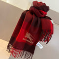 BURBERRY BBR SCARF 180 CM IN CASHMERE 489745