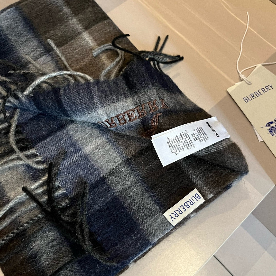 BURBERRY BBR SCARF 180 CM IN CASHMERE 489751