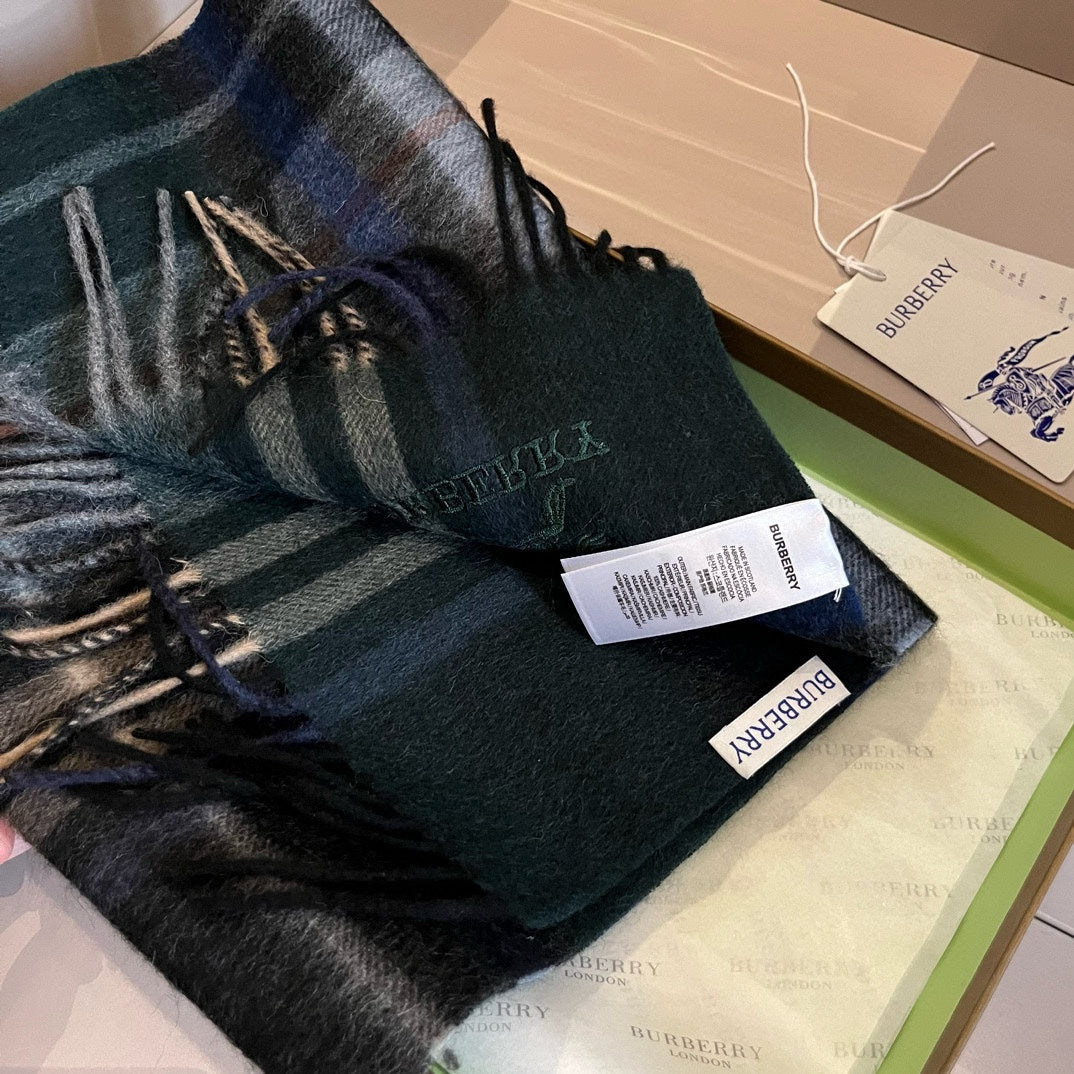 BURBERRY BBR SCARF 180 CM IN CASHMERE 489752