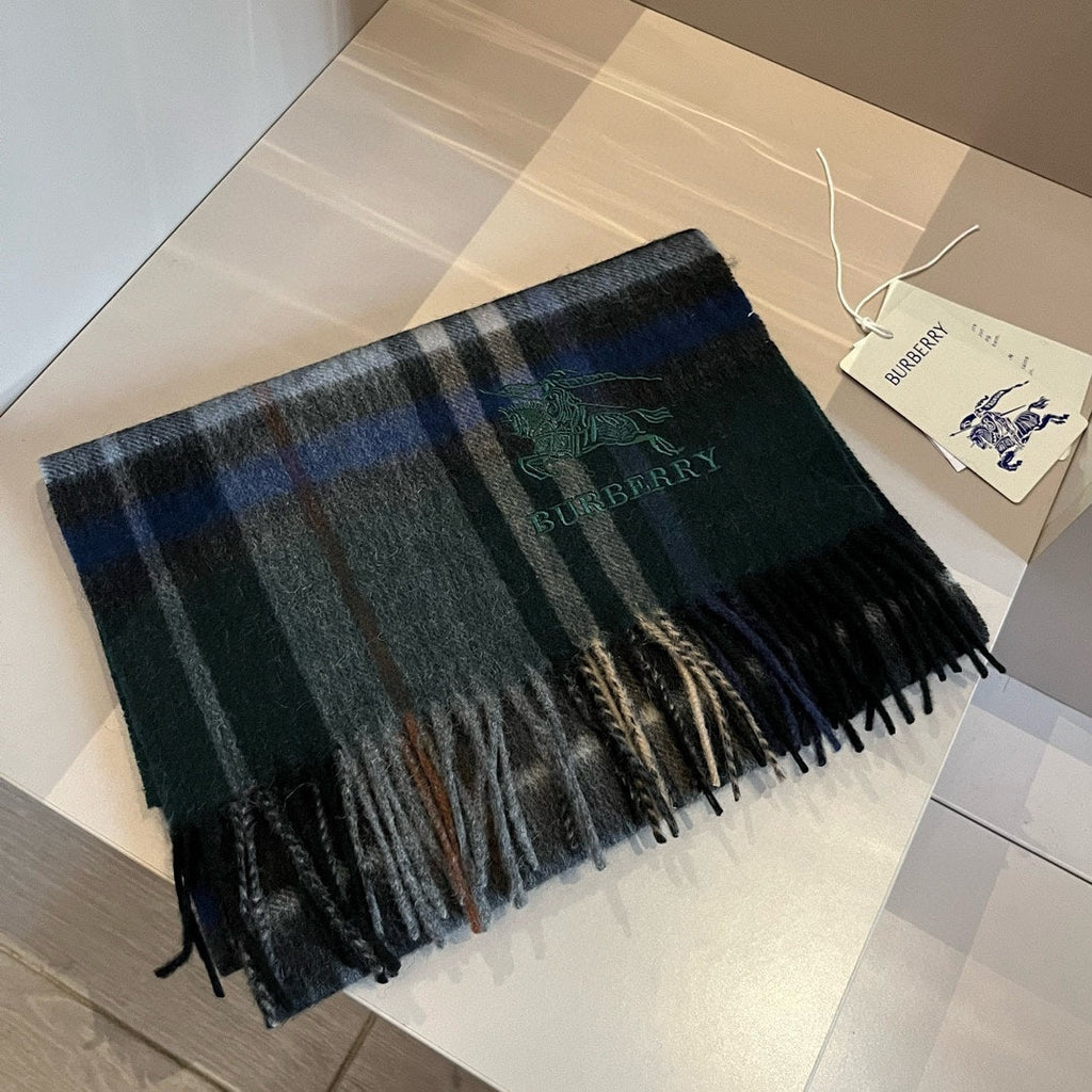 BURBERRY BBR SCARF 180 CM IN CASHMERE 489752