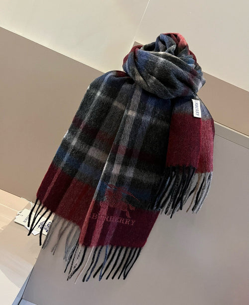 BURBERRY BBR SCARF 180 CM IN CASHMERE 489753