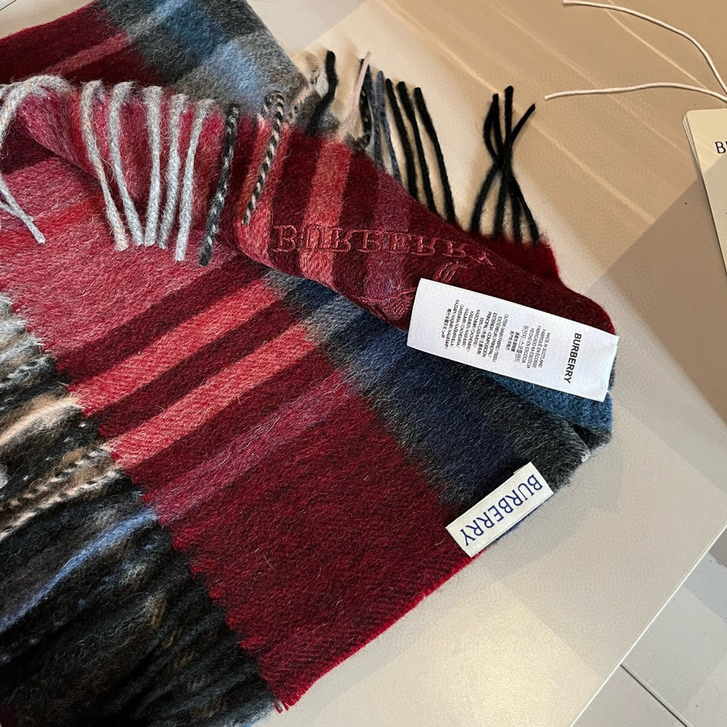BURBERRY BBR SCARF 180 CM IN CASHMERE 489753