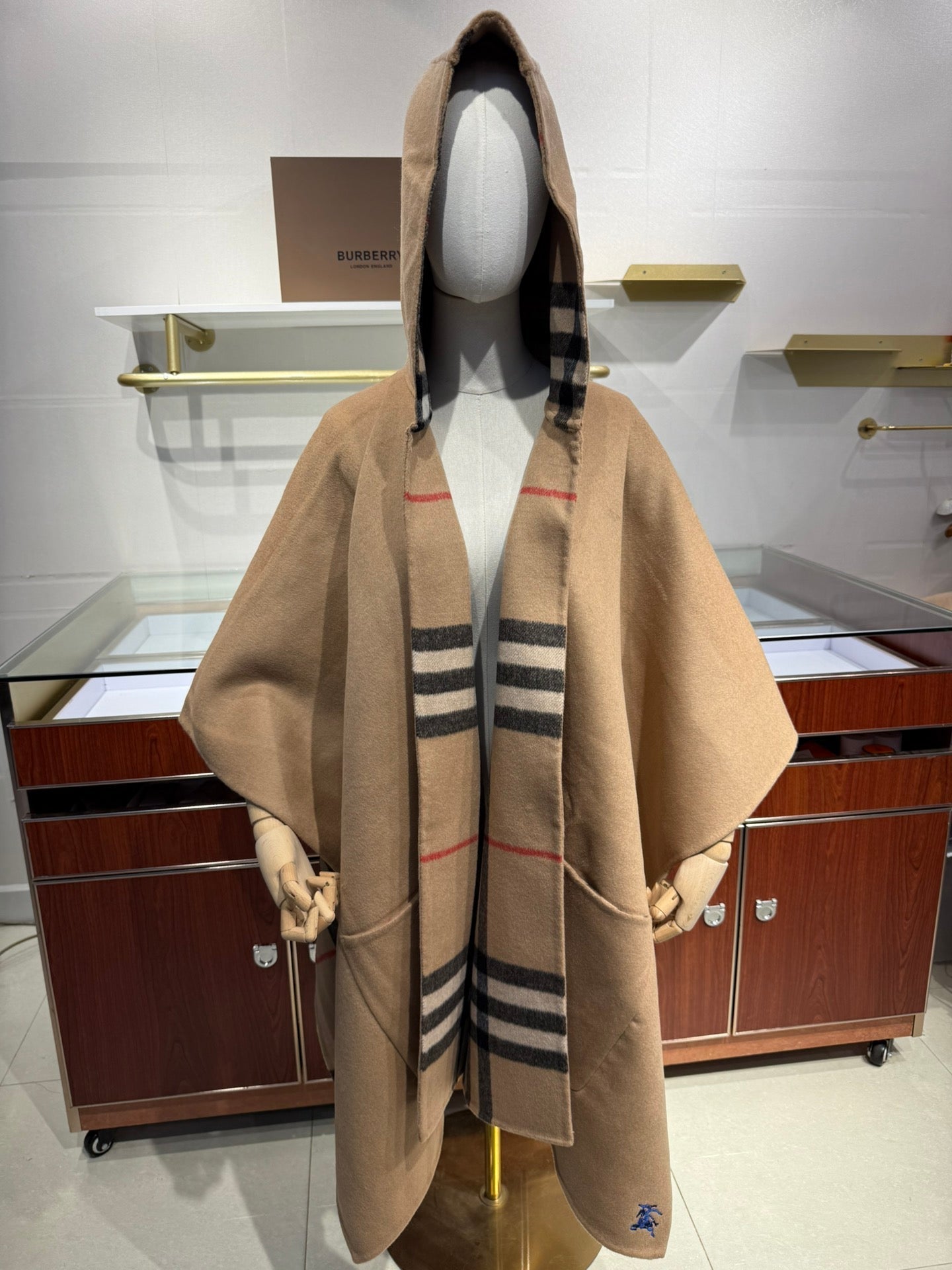 BURBERRY BBR SCARF IN CASHMERE 732155