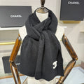 CHANEL 25S SCARF 175 CM IN  WOOL CASHMERE 943087