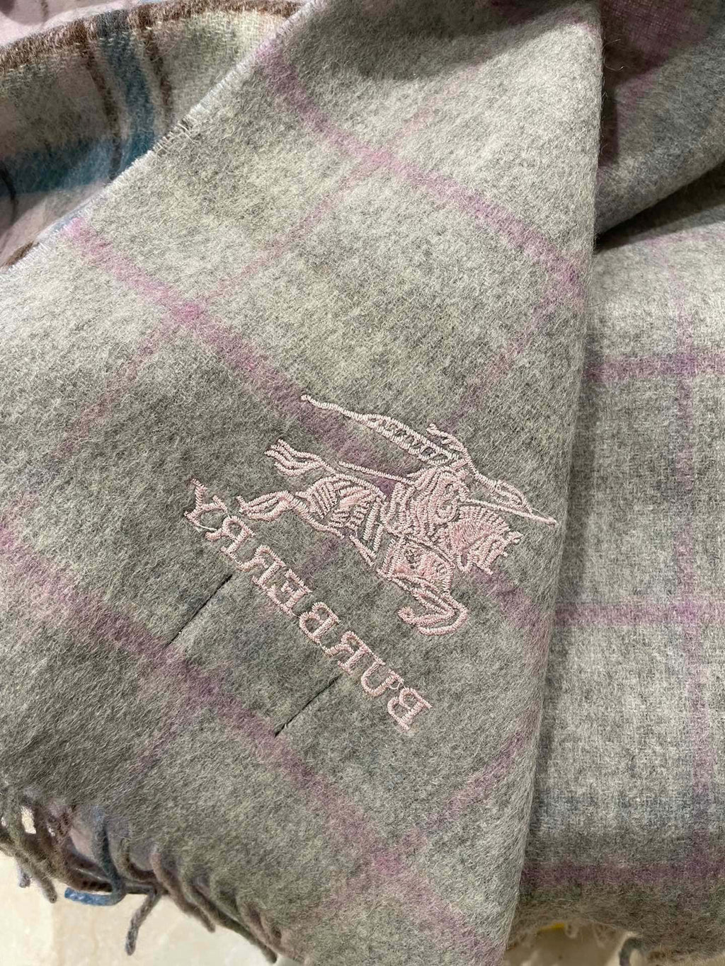 BURBERRY SCARF 200 CM IN COLORFUL CASHMERE 402196