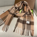 BURBERRY BBR SCARF 180 CM IN CASHMERE 486381