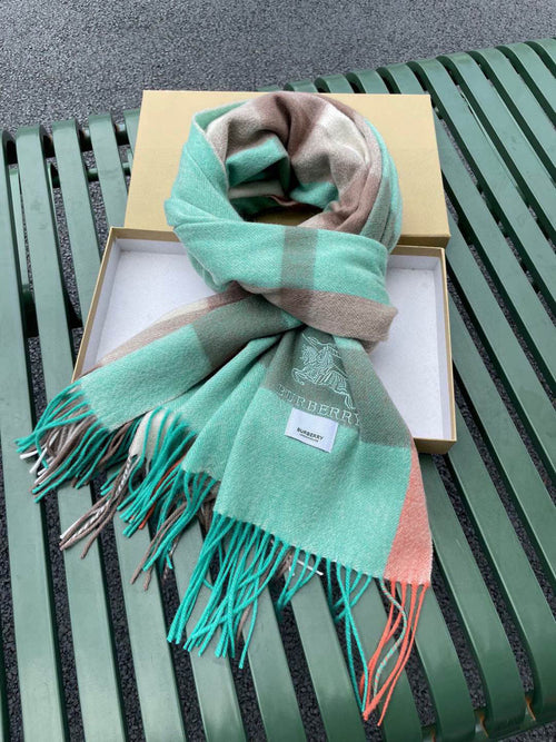 BURBERRY BBR SCARF 200 CM IN CASHMERE 538290
