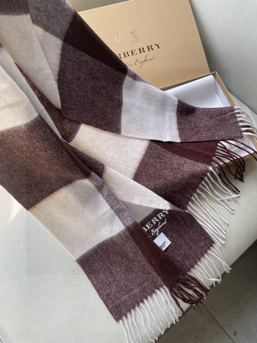 BURBERRY BBR SCARF 180 CM IN CASHMERE 538302