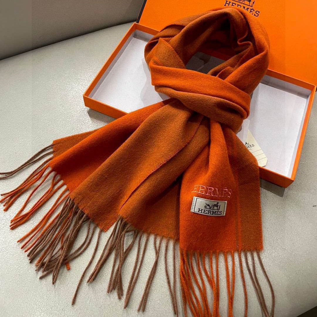 HERMES HERMES 25S SCARF 180 IN CASERE 989576